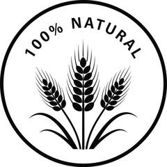 Obraz premium vector illustration of wheat