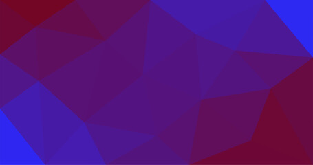 Obraz premium Purple Red Background from Low polygons Texture of geometric shapes with shadows and light