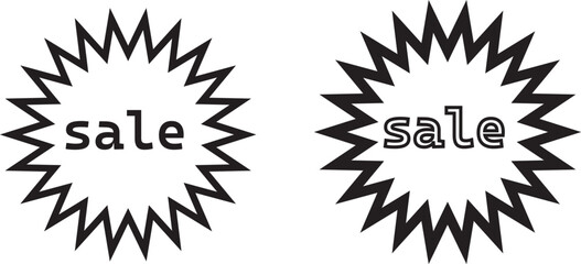 Fototapeta premium set of discount labels, set of vector sale labels, set of sale labels, sale, label, icon, vector, sticker, price, badge, sign, discount, symbol, tag, design, business, set, free, illustration, eleme