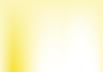 Glowing Yellow Light Effect on Transparent Background