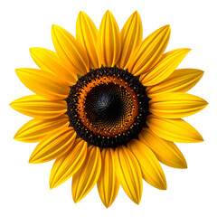 Fototapeta premium Radiant Sunflower's Core: A vibrant, close-up view of a sunflower, revealing its intricate structure and rich colors, capturing the essence of the sun.