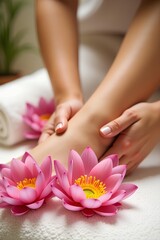 Feet massage massage, wellness, massaging, foot, foot, spa, reflexology
