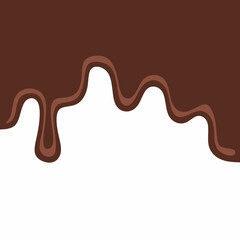 chocolate drip vector, choco melted, hot cocoa flow, sweet dessert vector, milk drop illustration, brown liquid wave, melting chocolate cartoon
