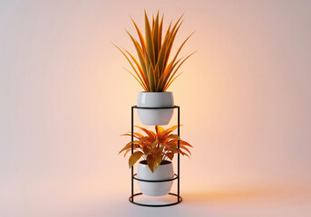 orange flower in vase