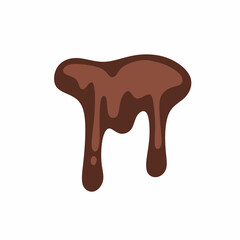 chocolate drip vector, choco melted, hot cocoa flow, sweet dessert vector, milk drop illustration, brown liquid wave, melting chocolate cartoon