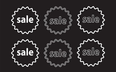 set of discount labels, set of vector sale labels, set of sale labels, sale, label, icon, vector, sticker, price, badge, sign, discount, symbol, tag, design, business, set, free, illustration, eleme