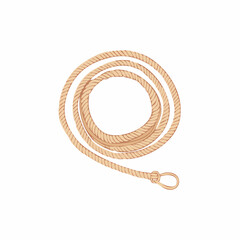 Illustration design plat de lasso beige moderne