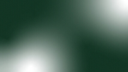 Dark green white luxury abstract background. Smooth gradient ombre with soft light glow and blurred reflection. Minimal elegant texture with subtle shimmer and modern glossy feel for premium design