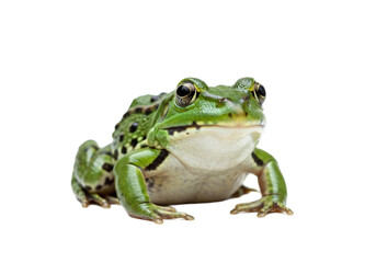 Obraz premium Frog with transparent PNG background
