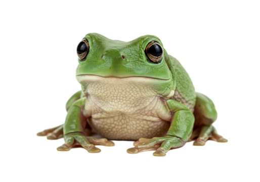 Frog with transparent PNG background