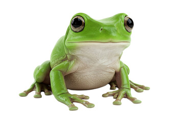 Obraz premium Frog with transparent PNG background