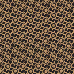  pattern design ntricate black and tan hypnotic star lattice: Digital mosaic screen background