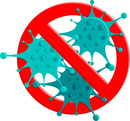 Stop 2019-nCoV Coronavirus Sign
