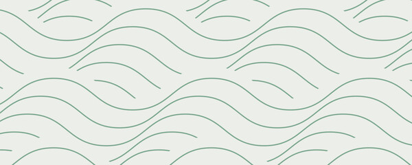 farm green banner, organic abstract background with fields. wavy green lines, natural organic products. ecology background. striped farmer green Pattern