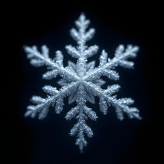 Snowflake Crystal Macro