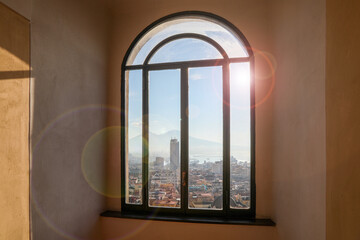Finestra con panorama