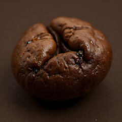 Coffee Bean Surface Macro