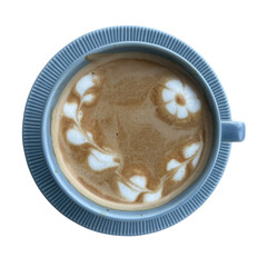 cup of coffee with milk