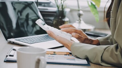 Flexible working. Young woman sitting on sofa using laptop remote work life balance happy home, hybrid, work from home ,remote ,work life balance