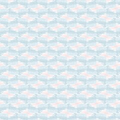 Abstract light pink and blue textured pattern