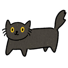 Black Cat illustration