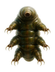 Plump, segmented micro-animal with four pairs of clawed limbs.