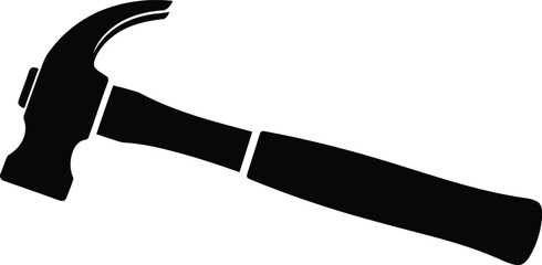 Hammer Vector Construction Tool Symbol Carpentry Instrument Building Repair Work Equipment Handyman