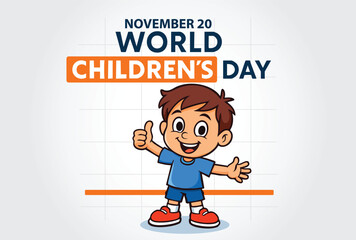 World Children's day Banner  or Cover Template