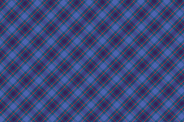 Blue and Black Plaid Seamless Pattern for Christmas with Flannel Texture. Winter checked abstract design for tartan and gingham shirt prints. Line and square geometric lumberjack art perfect for
