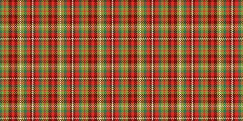 Plaid Seamless Pattern for Christmas with Flannel Texture. Winter checked abstract design for tartan and gingham shirt prints. Traditional festive line and square geometric lumberjack art perfect for