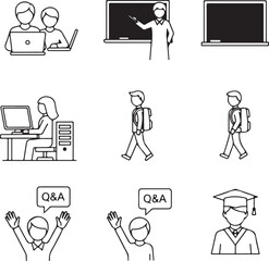 Education and Learning Icons Set 8afde86c978533f967349b1d280e77c6dr