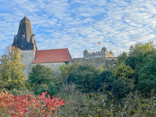 old church in the autumn