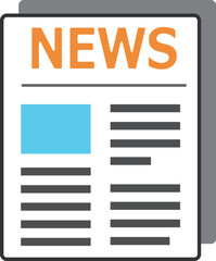 ニュース　新聞　アイコン