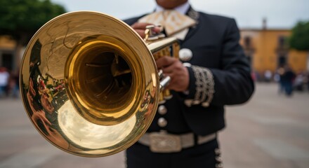 Mariachi Musician Trumpet