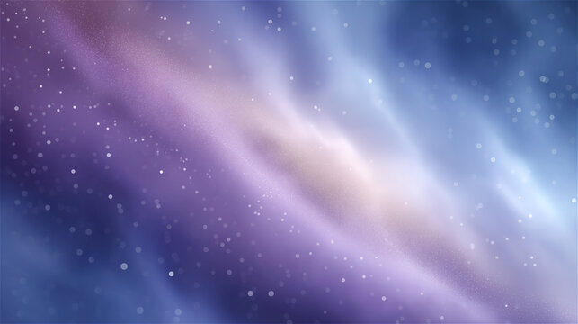 Beautiful purple and blue galaxy background with glowing light and abstract cosmic texture, concept of universe, dream, and imagination.