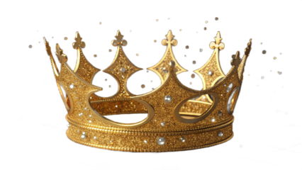 Stunning golden crown symbolizing royalty, power, and ultimate achievement