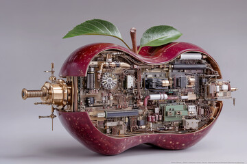 メカニカルに機械化されたフルーツ