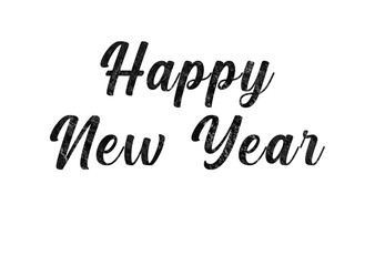 Happy New year text