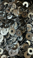 pile of metal screws