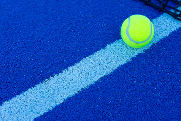 A clean and minimalist sports background with a single ball A Modern Sports Design