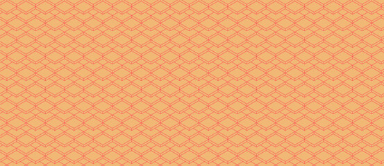 Subtle peach geometric pattern.  Intricate, repeating diamond design ideal for backgrounds, textiles, or website designs.  Evokes feelings of warmth, sophistication, and subtle elegance.