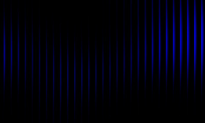 Vibrant blue and purple vertical wave lines background, futuristic light pattern, modern digital gradient wallpaper, glowing neon abstract design