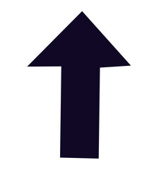 The blue arrow isolated on white is a 3d design showing a positive direction for business growth and success in finance