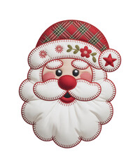 Patchwork Santa Claus Png