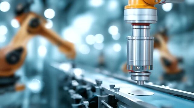 Smart factory with automation robotics, advanced manufacturing in industry 4.0, robotics evolution in smart systems, industrial automation in manufacturing solutions, future engine
