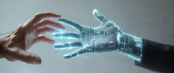 人とAIの協働を表すイメージ画像