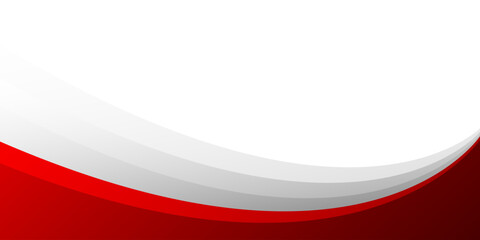 Abstract Red wave dark shadow modern background with white space for text and message. template design