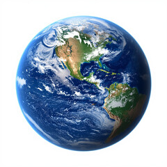 planet earth in the sky