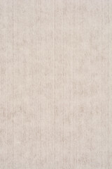 A detailed vertical view of a light beige or off-white fabric with a subtle vertical woven texture, ideal for a minimalist or textile background