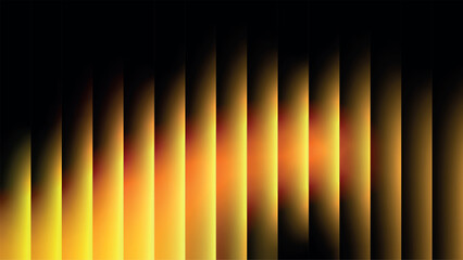 Black and yellow color abstract with glassy streps  background vector illustration.